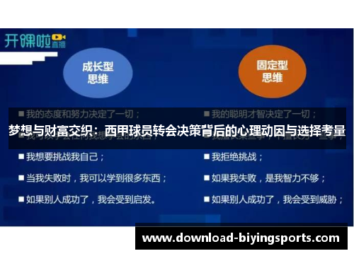 梦想与财富交织：西甲球员转会决策背后的心理动因与选择考量