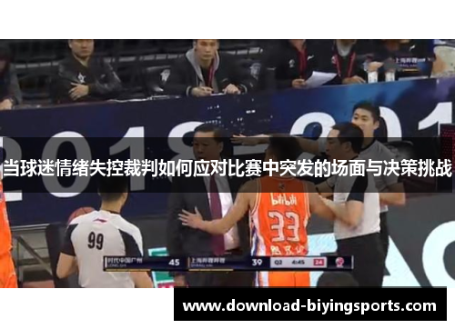 当球迷情绪失控裁判如何应对比赛中突发的场面与决策挑战