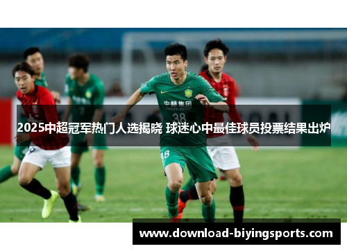 2025中超冠军热门人选揭晓 球迷心中最佳球员投票结果出炉
