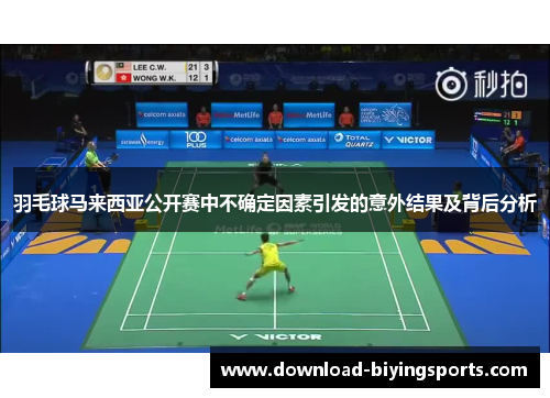 羽毛球马来西亚公开赛中不确定因素引发的意外结果及背后分析